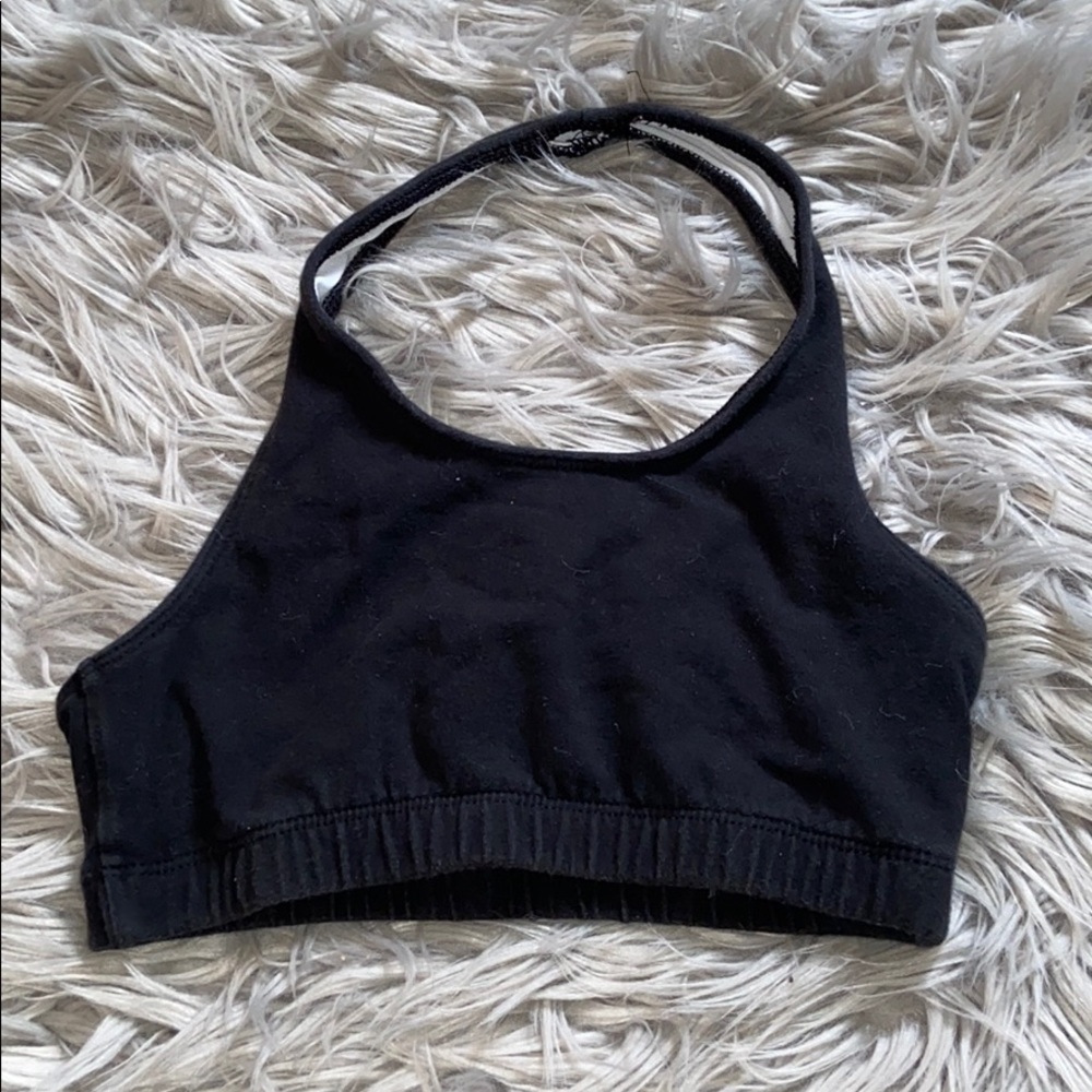 Halter top sports bra